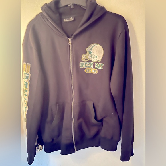 Green bay Packers Sweatshirt hoodie with zipper - Picture 3 of 4
